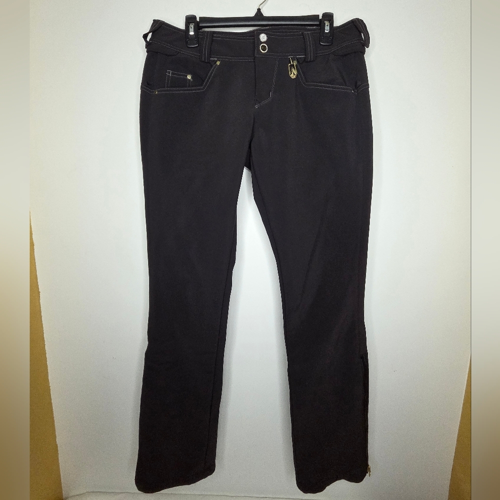 Volcom Nimbus Womens Black Hybrid Skinny Pants For Ski Or Snowboard